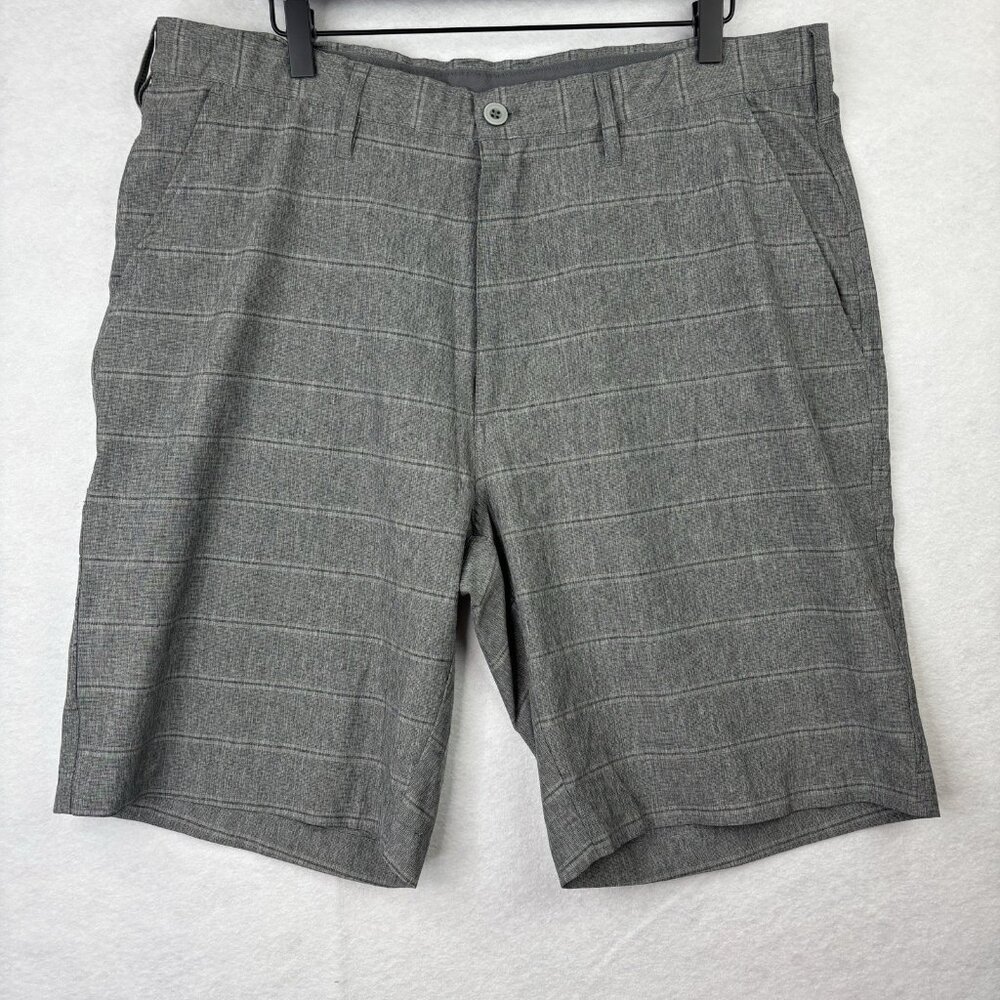 Mountain And Isles Mens Sz 38 Gray Outdoor Hiking Golf Shorts Pockets